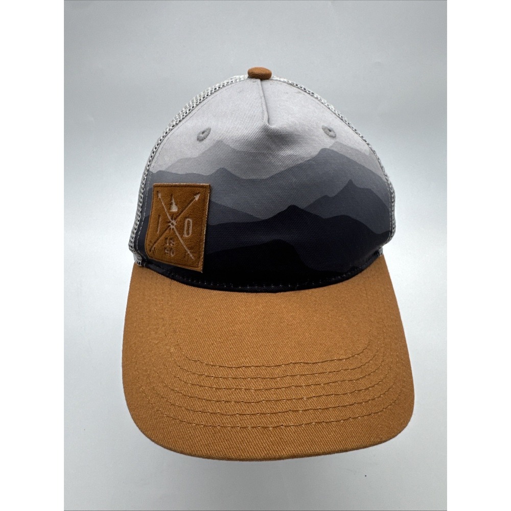 Cirque Trucker Hat Mens One Size Multicolor Fair Idaho Mountain Snapback Mesh